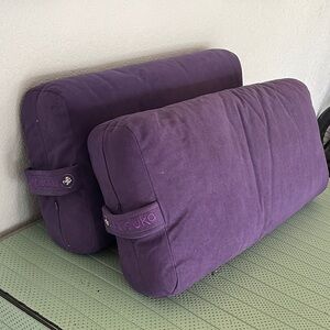 Manduka Deep Purple Yoga Bolsters Pair